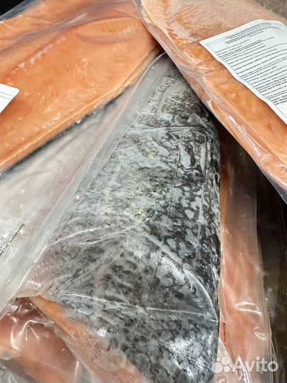 Филе лососевых свежемороженое