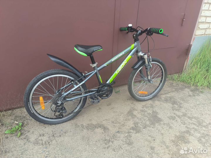Велосипед скоростной детский novatrack neon 20