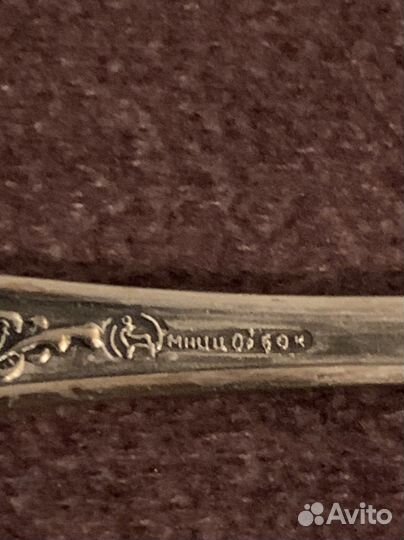 Кофейные ложки мельхиор