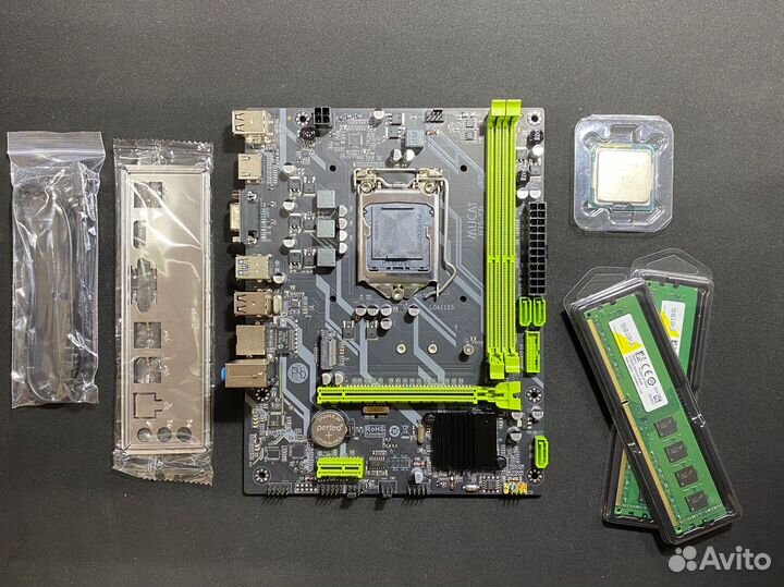 Комплект LGA 1155 B75 + i5-3570 + DDR3 16Gb 8Gb