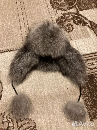 Шапка ушанка женская