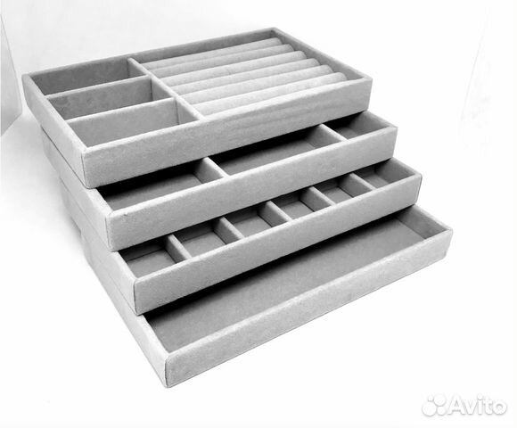 Органайзер для хранения бижутерии 21х12,5х2,5 см