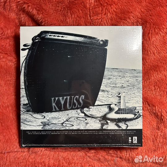 Золотой винил Kyuss «Blues For The Red Sun»