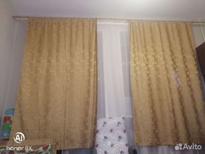 Шторы + тюль