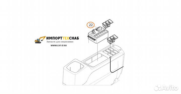 Hyundai переключатель оборотов 21N8-20941