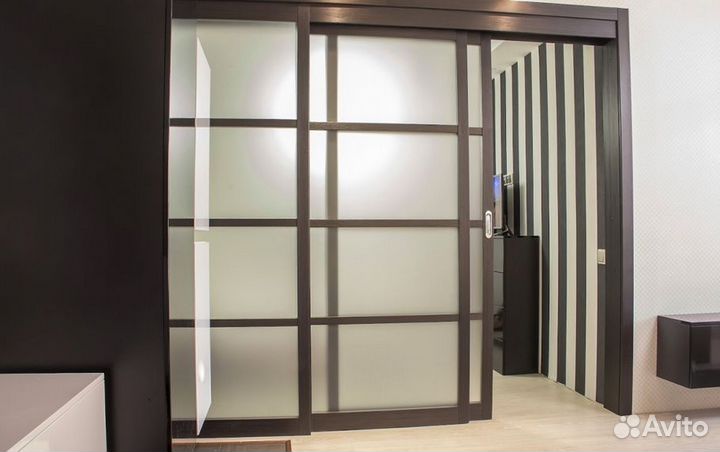 Стеклянные перегородки