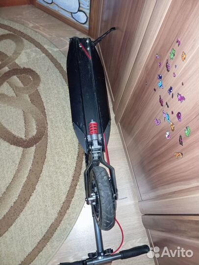 Самокат с дисковым тормозом