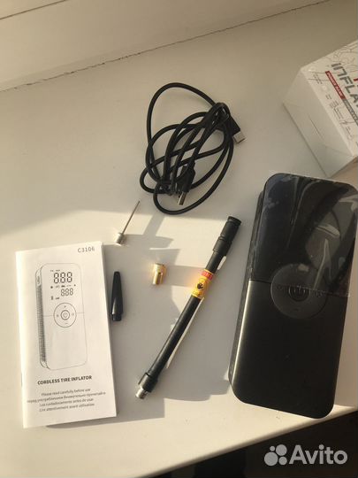 Портативный беспроводной компрессор