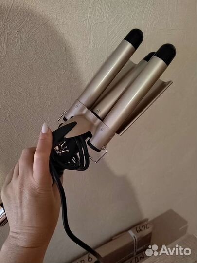 Плойка пятиволновая для волос
