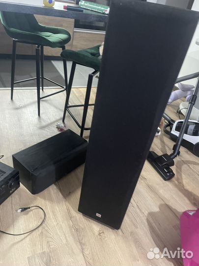 Ресивер и колонки JBL Е90