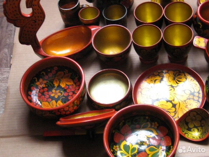 Хохлома (40 предметов )