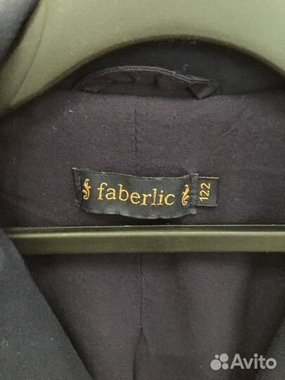 Пиджак школьный 122 синий для девочки