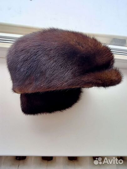 Меховая мужская кепка