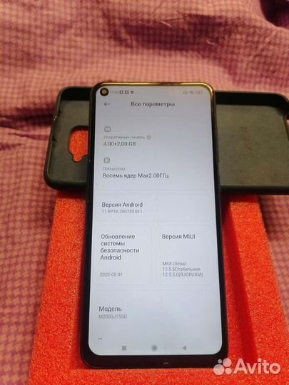 Телефон Xiaomi redmi note 9