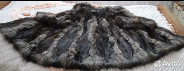 Шуба из чернобурки