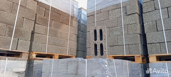 Керамзитобетонный блок