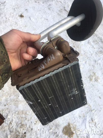 Радиатор печки renault logan