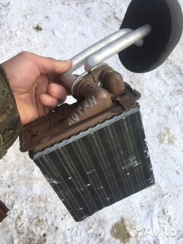 Радиатор печки renault logan