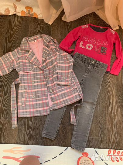 Пакет вещей на девочку 98