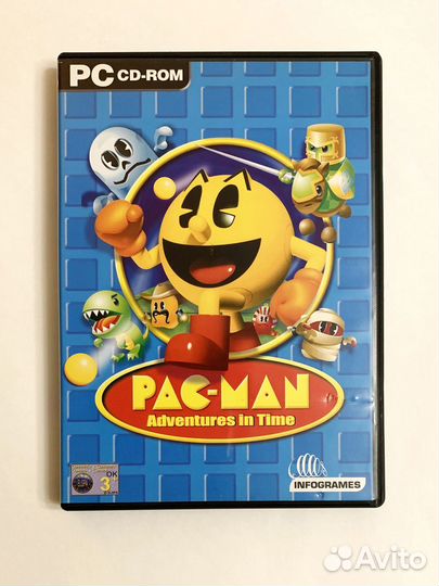 Pac-Man Adventures in Time зарубежная лицензия CD