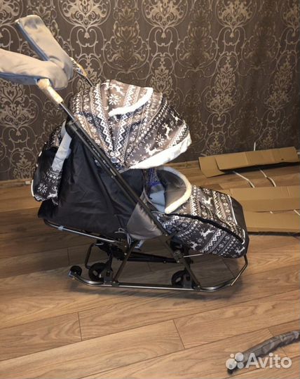 Коляска санки Ника