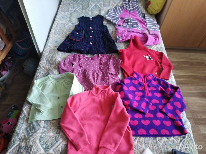 Вещи пакетом на девочку 2-3 года