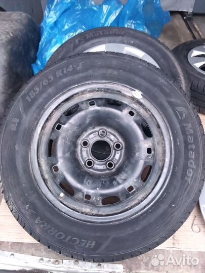 Колеса летние 185/65 r14 Шкода Рапид