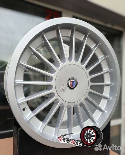 Диски альпина r18 4x100 /4x114 silver