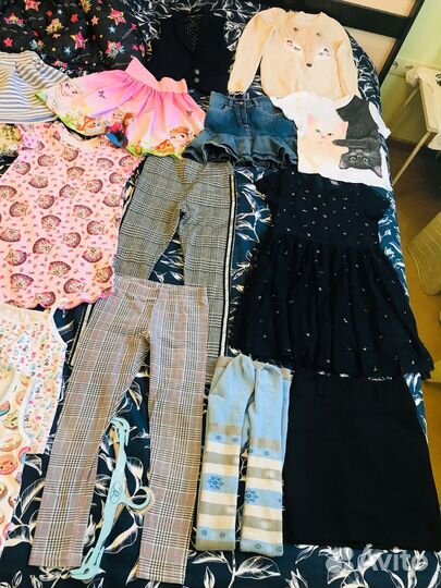 Фирменные детские вещи пакетом на 4-7 лет