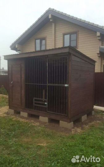 Клетка для собак утепленная