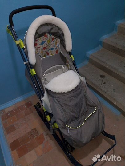 Санки коляска Nika