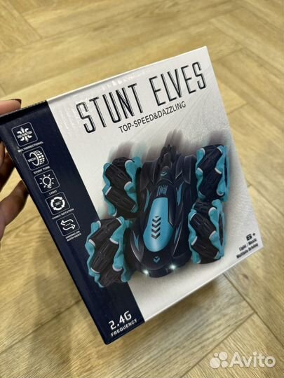 Трюковая машинка вездеход stunt elves