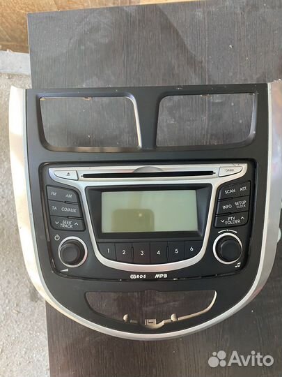Магнитола hyundai solaris