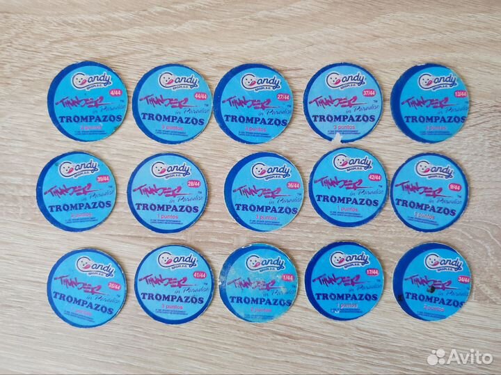 Кепсы фишки из 90х trompazos