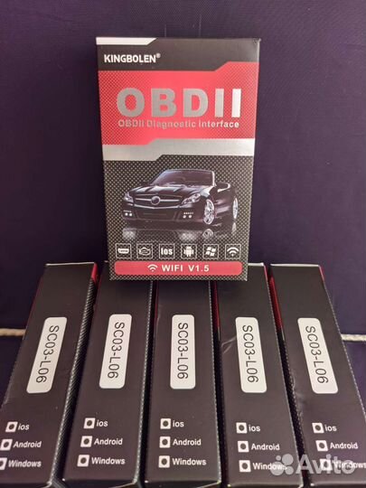 ELM 327 OBD диагностический адаптер, сканер