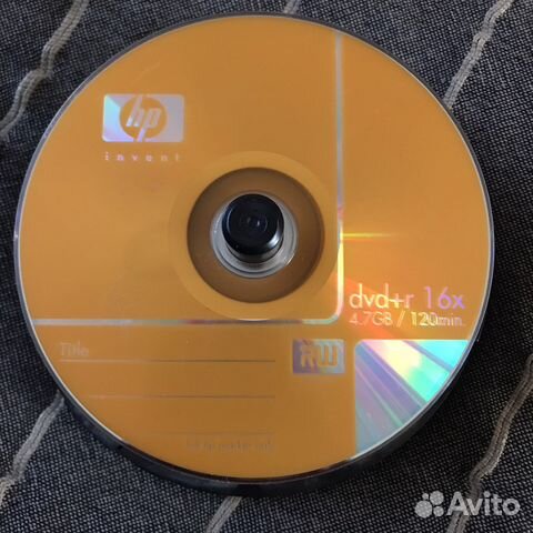 Болванка диски dvd-r 16x