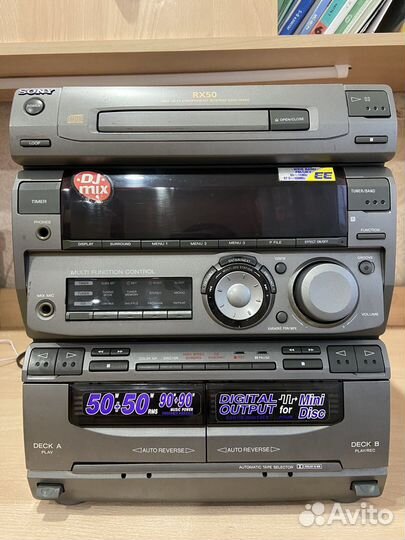 Музыкальный центр sony RX50 голова