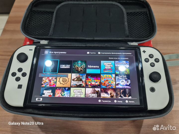 Nintendo switch oled 512GB с двойной прошивкой