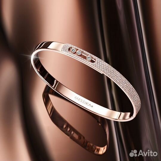 Золотой Браслет messika с бриллиантами