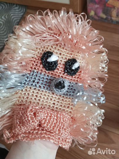 Мочалка детская ёжик