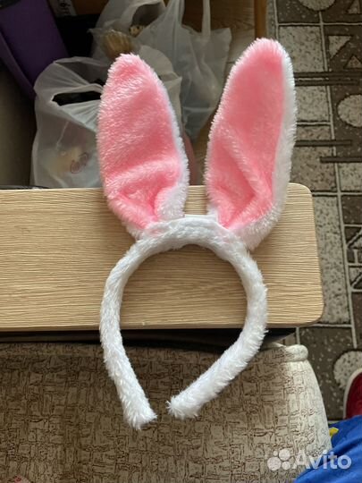 Ушки зайчика на ободке