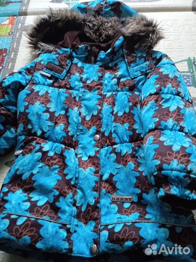 Зимний комбинезон kerry для девочки 104