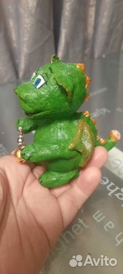 Ватная ёлочная игрушка