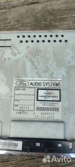 Штатная магнитола на Ford Focus 2 рестайлинг