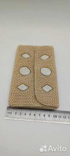 Сумочка клатч кошелек бисер вышивка, Европа нач