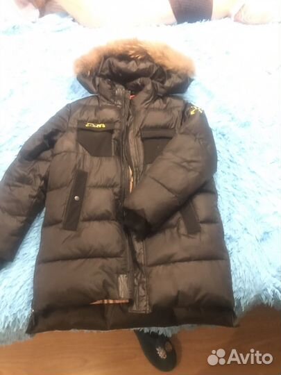Куртка зимняя подростковая на мальчика 10-14 лет
