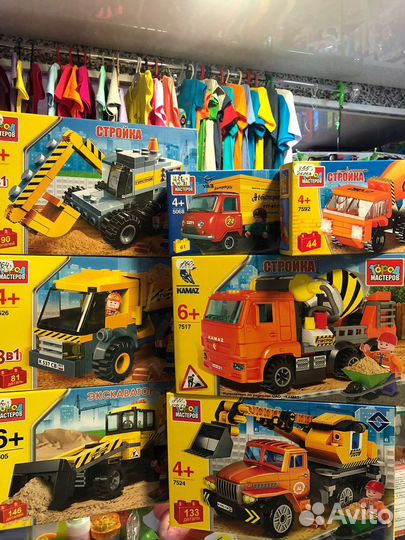 Конструктор аналог lego