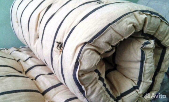 Матрас ватный поролоновый толстый и мягкий