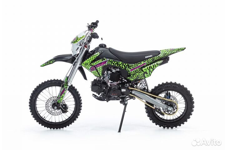 Питбайк BSE EX 125e 17/14 Max13 Green Pink Neon