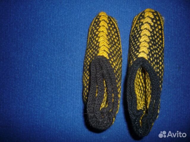 Следки вязаные (тапочки)